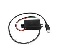 12V24V a 5V 3A DC-DC Step Down Tensione di alimentazione Adattatore di uscita Convertitore di alimentazione for auto Micro Mini USB con protezione inversa(Type-C(12v24v-5V3A))