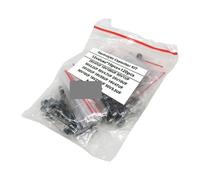 12ValuesX10PCS=120PCS 1UF-220UF Aluminum Electrolytic Capacitor Component Diy Assortment Kit CZAOINCU