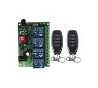 (12VAuburn) Telecomando universale wireless Dc 12v 24v 4ch 10a Modulo ricevitore relÃ¨ Interruttore RF Telecomando