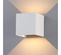 12W Applique Da Parete Interno/Esterno Moderno Applique Esterno Bianco Caldo 300