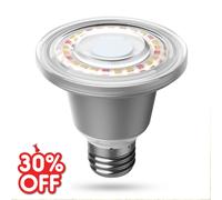 12W Coltiva la Lampadina LED E27 Spettro Completo per piante da interno SANSI [EEK: A]