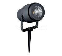 12W LED PICCHETTO PER GIARDINO CORPO GRIGGIO LUCE VERDE - 010866