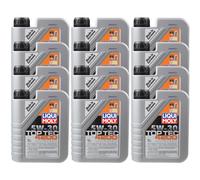 12x 1 Litro Liqui Moly 3706 Top Tec 4200 5W-30 Olio olio motore Incl. Service