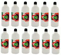 12x 1 LT BIOETANOLO COMBUSTIBILE Ecologico Naturale INODORE per Camino BIOCAMINO Sprint