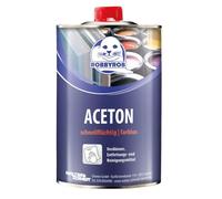 12X 1L Lattina Di Acetone Diluitore Sgrassante/ Pulitore/ Solvente Rimuovi