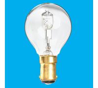 12X 30W (=40W) Lampadina Alogena Dimmerabile Chiara Golf B15 SBC Mini Globo