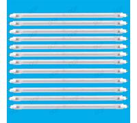 12x 400W Riscaldatore Alogeno Ricambio Tubo 195mm Fuoco Asta Riscaldamento