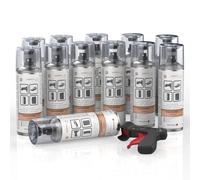 12X AUPROFILL Riempitivo Sottile 1K Grigio 400Ml + PG