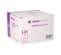 12X Batteria Litio CR2 3V 750mAh 1 Pezzo Blister AgfaPhoto