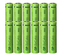 12x Batterie Ricaricabili AAA GP ReCyko 950mAh NiMH