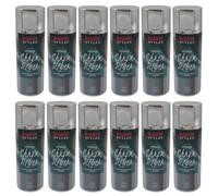 12x Baufix Cromo Argento Effetto Vernice Spray 400ml Bomboletta Spray