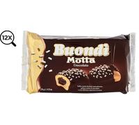 12x Bauli Buondì Motta al Cioccolato Merenda Snack 12 Confezioni da 6 Pezzi