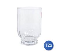 12x Bicchieri Dof Florian In Vetro Trasparente Piede Trasparente 37,5Cl