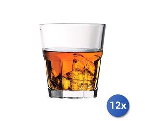 12x Bicchieri In Vetro Modello Casablanca, 20Cl, Trasparente