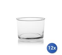 12x Bicchieri In Vetro Trasparenre Bodega Mini Cl22,5