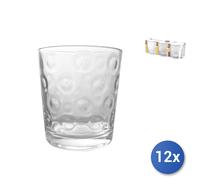 12x Bicchieri per acqua Trasparente 3 pz 250 ml