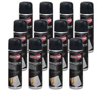 12x Bomboletta Spray Nero Tracciante Marker 360° Muratura Asfalto Pavimenti_