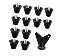 12x Boot Boot Soccer Avvolgibile Piena del tappeto Turf e campo STURDY Anti Slip