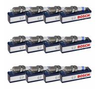 12x BOSCH Candela Doppio Platino per Audi Tt 8N3 1.8 T VW Golf IV Cabriolet 1E7