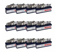 12x BOSCH Candela Super 4 per VW Golf i Cabriolet 155 1.8 BMW 3er E30 320i