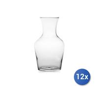 12x Brocche In Vetro Luminarc Carafonvin Lt 0,5