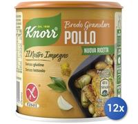 12x Brodo Knorr Granulare Gr 150 Pollo New 2020