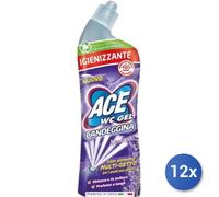 12x Bundle Ace Wc Gel Profumo Lavanda 700 Ml