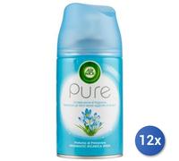 12x Bundle Air Wick Freshmatic Profumatore Elettrico Ricarica 250 Ml. Pure Made