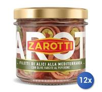 12x Bundle Alici Zarotti Filetti Gr 60 Farcite Mediterraneo