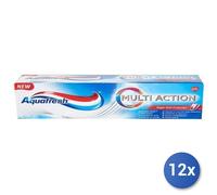 12x Bundle Aquafresh Dentifricio 75 Ml. Multi Action