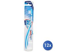 12x Bundle Aquafresh Spazzolino Denti Flex Medio Dinamic
