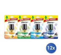 12x Bundle Arbre Magique Bel Air Auto Ricarica Assortito Misti