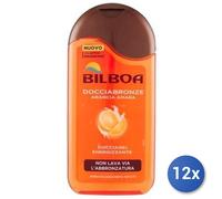 12x Bundle Bilboa Doccia Bronze 250 Ml Arancia Amara