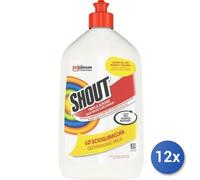 12x Bundle Bio Shout Smacchiatore Tessuti Liquido 500 Ml.