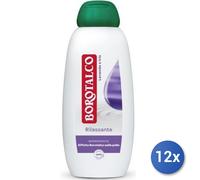 12x Bundle Borotalco Bagno 450 Ml. Lavanda E Iris Rilassante Made In Italy
