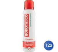 12x Bundle Borotalco Deodorante Spray 150 Ml. Intensivo Made In Italy