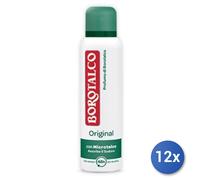 12x Bundle Borotalco Deodorante Spray 150 Ml. Original Made In Italy