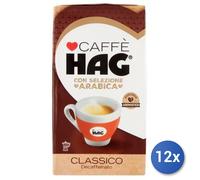 12x Bundle Caffe Hag Gr 250 Classic Decaffeinato