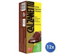 12x Bundle Calzanetto Lucido Tubetto Marrone