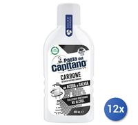 12x Bundle Capitano Collutorio Carbone Ml 400