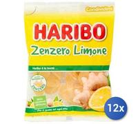 12x Bundle Caramelle Haribo Zenzero Limone Gr 150