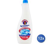 12x Bundle Chante Clair Sgrassatore Ricarica 600 Ml. Disinfettante