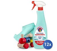 12x Bundle Chante Clair Sgrassatore Trigger 625 Ml. Igiene Zero Aloni Made In