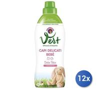 Chanteclair Vert - Ecodetergente Capi Delicati Bebè, Talco, 750 ml, 1 pezzo