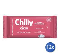 12x Bundle Chilly 12 Salviette Intime Ciclo Purificante