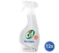 12x Bundle Cif Acciaio 500 Ml. Trigger