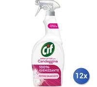 12x Bundle Cif Sgrassatore Trigger-Mousse 650 Ml. Candeggina