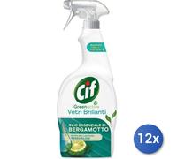 12x Bundle Cif Vetri 650 Ml. Trigger Green Berga Made In Francia