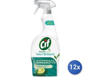 12x Bundle Cif Vetri 650 Ml. Trigger Green Berga Made In Francia