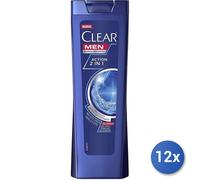 12x Bundle Clear Shampoo Anti Forfora Action 2In1 Normali 250 M